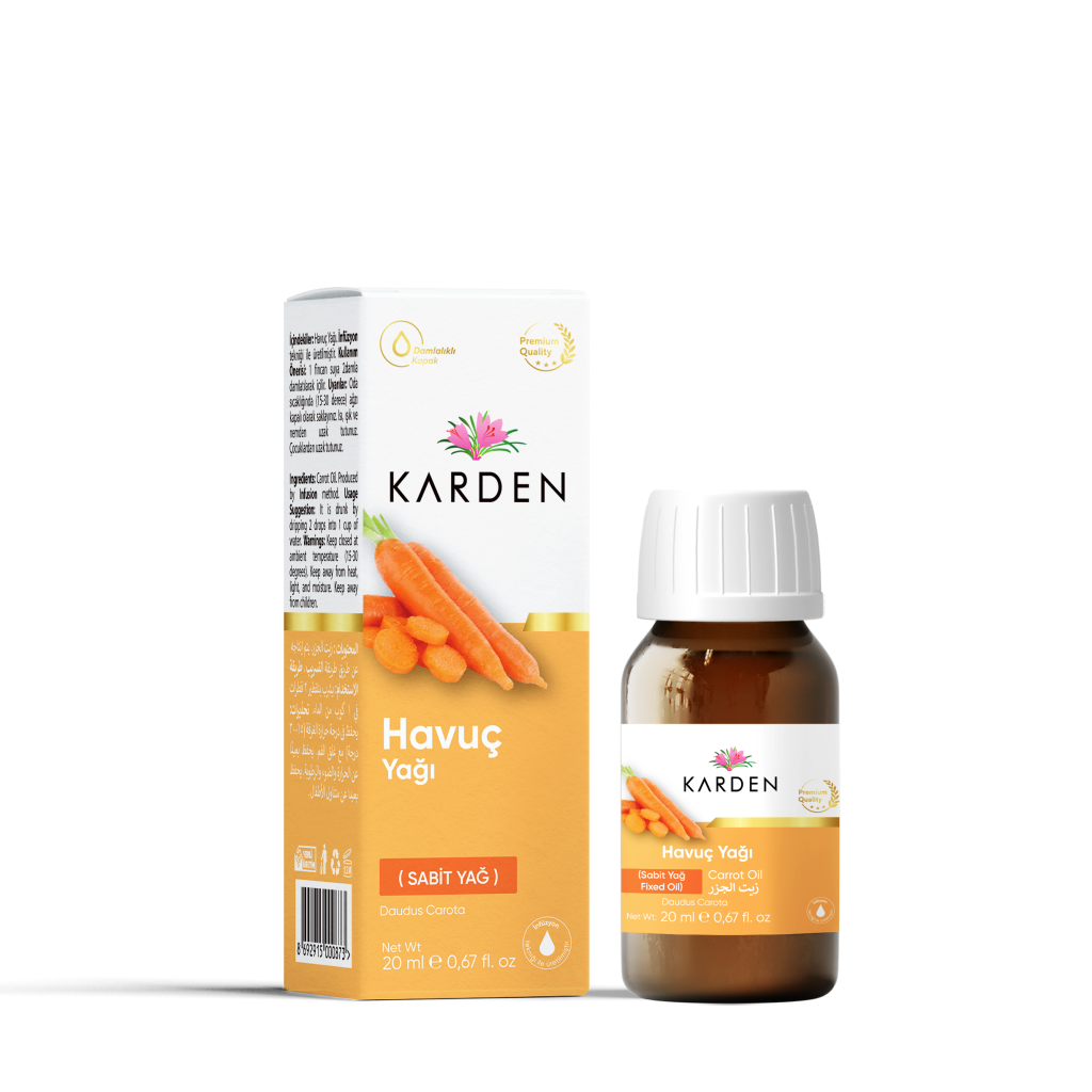 Karden Havuç Yağı 20 ml